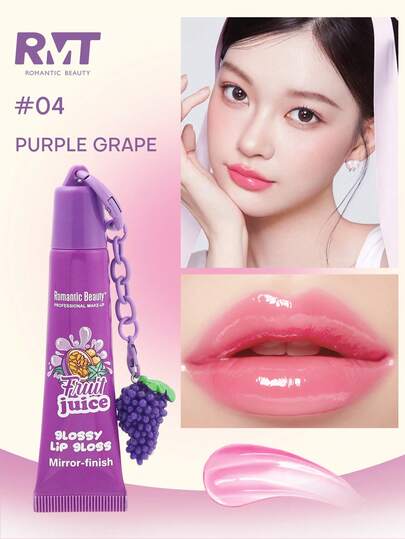 1 Set de Aceite Labial con Sabor a Fruta Romántico, Hidratante y Nutritivo, Ideal para Uso Diario. Adecuado como Regalo para el Día de la Madre, San Valentín o Cualquier Ocasión Festiva. Contiene Esencia de Fruta, Proporcionando una Sensación Fresca y un Brillo Natural.