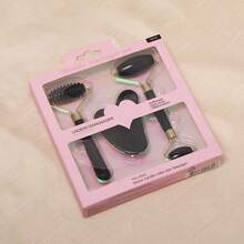 3PCS Resin Facial Massager Massage Roller For Face Body Neck Eyes Guasha Scraping Board Anti-Wrinkle Beauty Skin Care Tools,Beauty,Skin Care Products,Spa,Self Care,Skin Care Tools,Face Care,Esthetician Supplies,Massage,Face Massage Tool,Face Roller - 彩色 - 查看 5