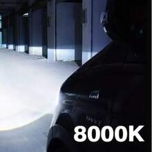 Heyword 150000lm 450W 1860 CSP chip 3000k/4300k/6000k/8000k faro LED para coche h4 h7 h1 faros LED 9005 H7 h11 luz led - 4300k - Ver 9