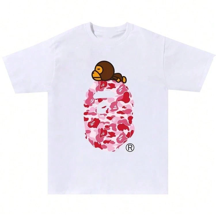 Men's Round Neck T-Shirt 100% Cotton, Men'S Casual White T-Shirt With TECHNO Print - Black Rectangular Frame & Vertical Strips Design, Short Sleeve, Round Neck, Summer Fashion, Versatile Everyday Top, Everyday Tshirt Graphic Tee Comfortable Fit, PLUS SIZE Machine Washable Perfect For Work, Travel & Relaxation, All-Season Comfort Christmass Gift - 白色22 - 查看 1