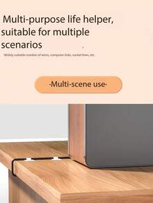 魔术贴理线器，数据线管理夹，桌面扎线带固定器，黑/白/灰 - 彩色 - 查看 11