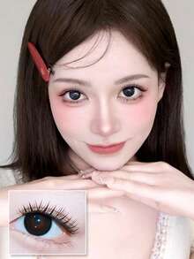 240 buah bulu mata palsu C-Curl berperekat, dapat digunakan kembali, tampak alami untuk sehari-hari & acara khusus, cocok untuk pemula DIY, tidak berbahaya dan mudah diaplikasikan, tahan lama dan nyaman untuk pesta, fotografi, panggung, bulu mata palsu bertekstur lembut. - C - View 5