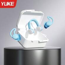 Yuke Soft Silicone Swimming Earplugs Nose Clip Set, Full Immersion Professional Waterproof Reusable Swim Accessories With Portable Storage Case For Adults Pool Bathing Surfing - Multicolor - View 11