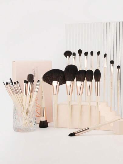 docolor 32Pcs Makeup Brush Set, Face Makeup Brushes & Eye Makeup Brushes