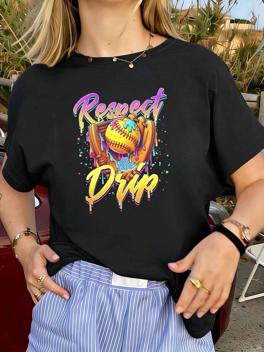 Women T-Shirts - Black - View 1