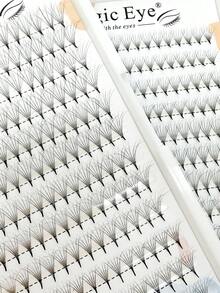 240 chiếc/hộp, 12D, độ cong C+D, độ dày 0.05mm, hai lớp, hiệu ứng ba chiều, mi giả dạng chùm, mi nối dạng quạt, mi nối dạng quạt thân nhọn, dễ mang theo, thích hợp cho tiệc tùng và du lịch, mi giả được cấy thủ công, chất lượng salon thân thiện với người mới bắt đầu, tự nhiên và mềm mại. - Xem 7