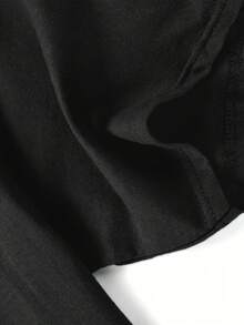Plus Size T-Shirts - Black - View 5