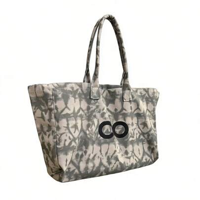 Tie-Dye Women's Shoulder Bag Sports Bag Large Capacity Tote Bag Yoga Bag