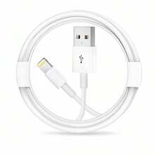 20W PD 美规插头墙式充电器适配器 + 200厘米 USB 转 Lightning 充电线，高速数据传输和快速充电，兼容 14 Pro Max/14 Pro/14 Plus/14/13/12/11/XS/XR/8/7/6 系列 - 美規A型插(110-127V) - 查看 14