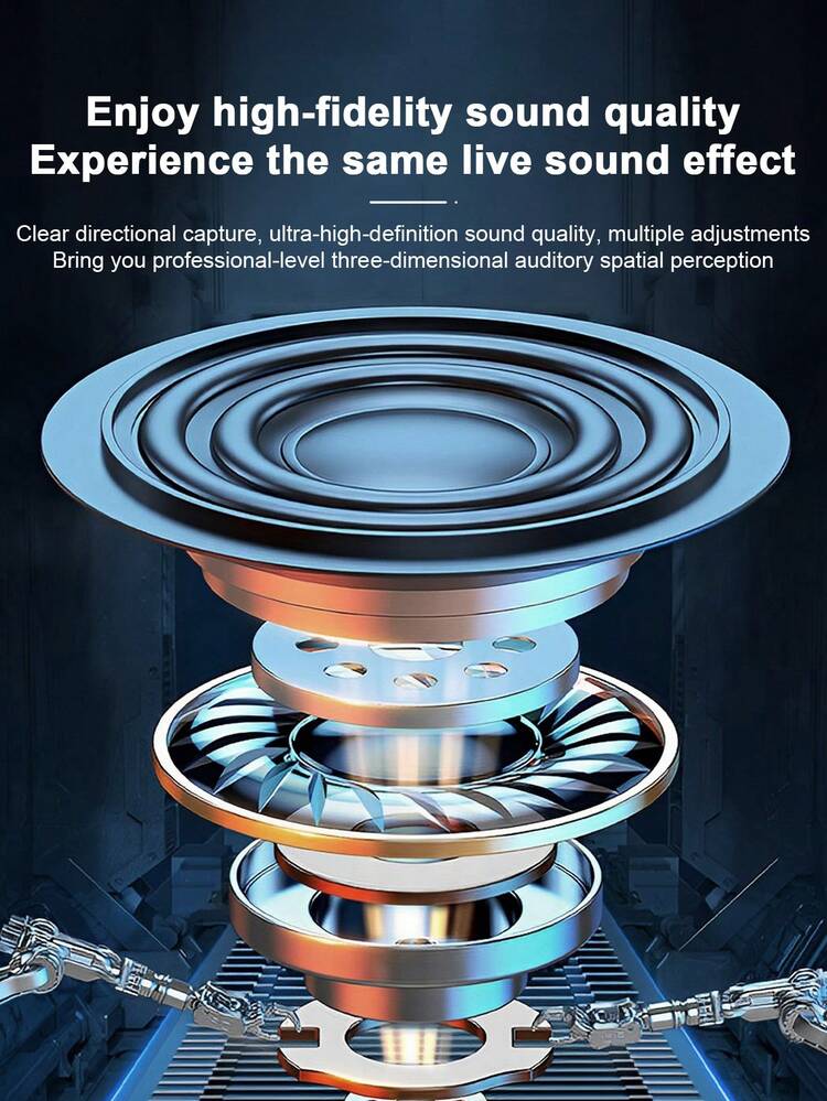 DP4 Wireless Earbuds, In-Ear, Super Long Battery Life, LED Display, High-Quality Sound, Suitable For Sports & Gaming - View 4
