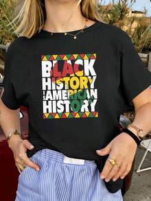 Women T-Shirts - Black - View 1