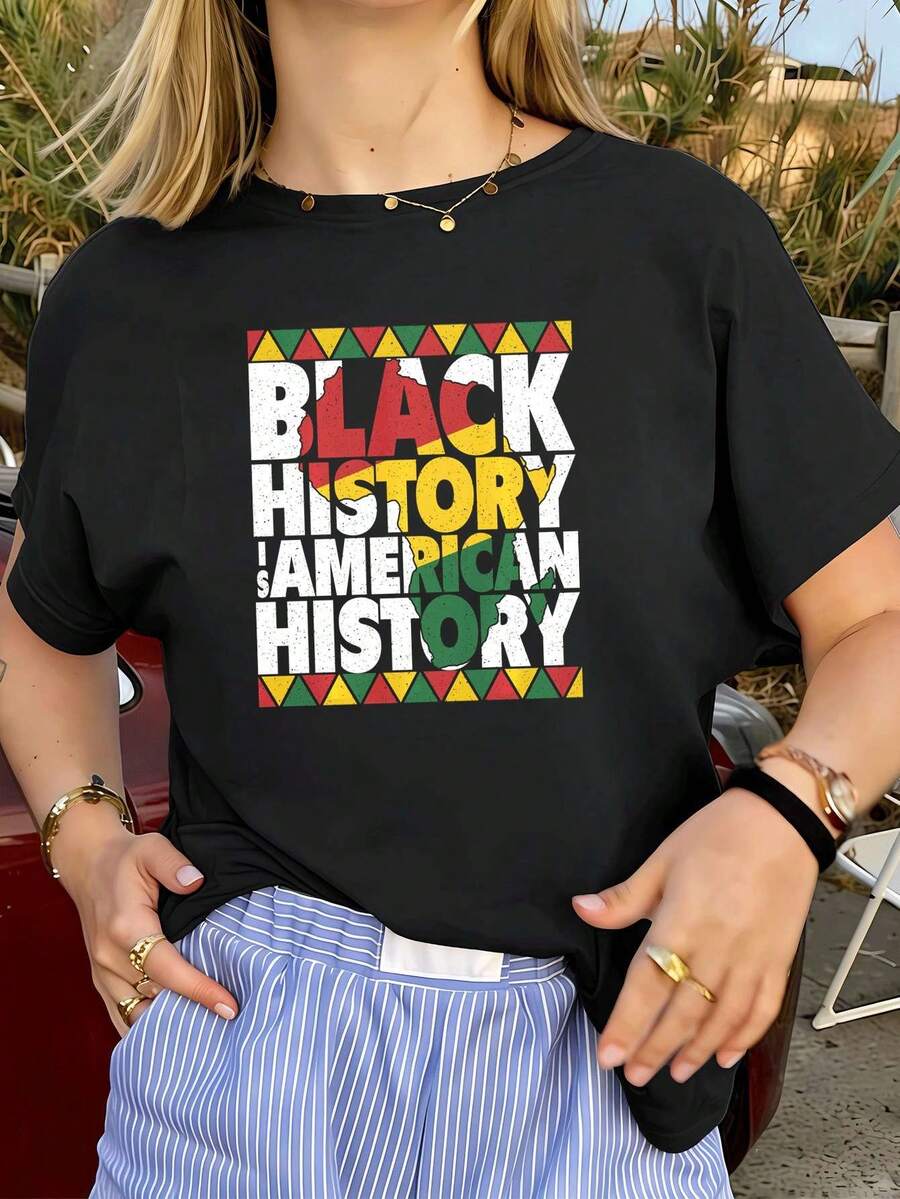 Women T-Shirts - Black - View 1