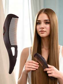 2pcs Dandruff Comb, Stainless Steel Fine Tooth Comb, Scalp Psoriasis Brush, Dandruff Brush, Head Lice Comb, Multi-Function Hair Brush For Scalp Massage, Suitable For Men, Women, And Children - Multicolor - View 7