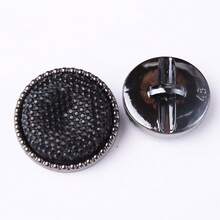 10pcs Round Rhinestone Metal Buttons, Luxury Full Diamond Decorative Sewing Buttons For Coat Jacket Sweater Clothing DIY Accessories - 10pcs - View 13