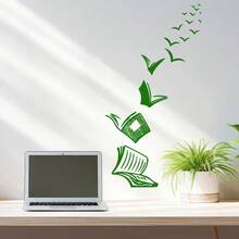 Adesivos Decorativos Autocolantes para Livros/Livros Didáticos para Quarto, Sala de Estar, Dormitório, Casa - A - Visão 3