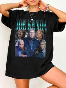 Counterfeit Vintage Joe Kenda T-Shirt From The 90s, Homicide Hunter Design, Retro Style. - Black - View 1