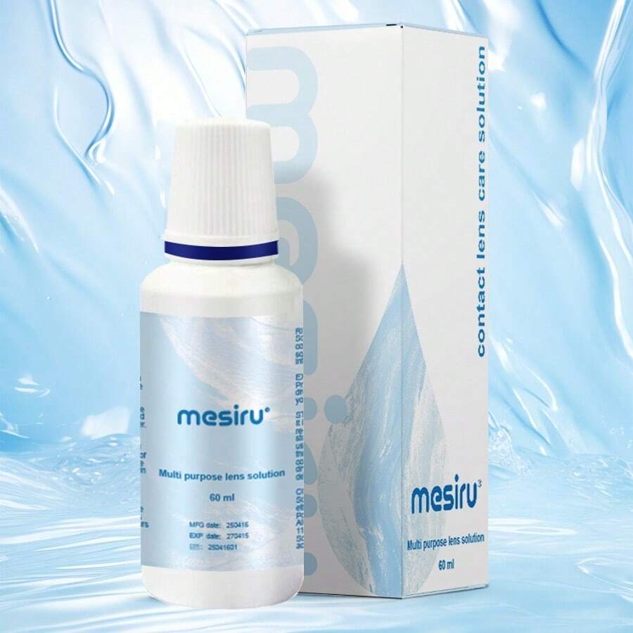 MESIRU隐形眼镜护理液，温和滋养呵护 - 1瓶 - 查看 1