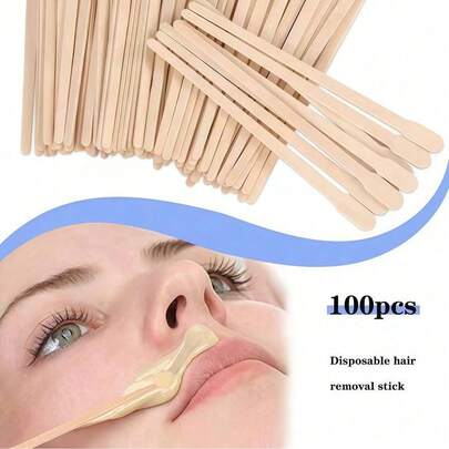 1 que sáp gỗ, dùng để tẩy lông mày, môi, mũi, sáp tẩy lông dùng một lần, sản phẩm chăm sóc tóc và phụ kiện thiết yếu cho salon làm đẹp khi đi du lịch, thích hợp cho đám cưới, sinh nhật mẹ, du lịch biển và các lễ hội. Đây là món quà lý tưởng cho phụ nữ, các bà mẹ, giáo viên, bạn bè, phù dâu, sinh viên và mùa tựu trường/hè. Thiết kế tối giản nhưng đẹp, thời trang và thanh lịch.