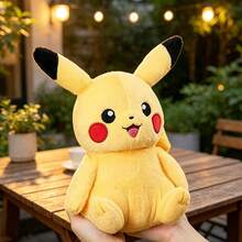 Miniso Pokémon Pikachu/Rowlet/Charmander/Piplup Cheerful Doll,Embroidery Details & Smooth Edges, Lightweight & Portable, Great For Daily Companion, Travel & Surprise Gift Giving(1 PC) - Multicolor - View 8