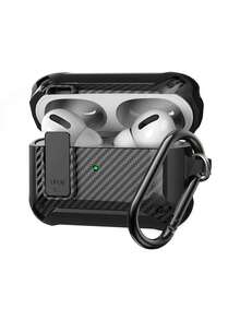 Tương thích với hộp đựng tai nghe Apple Pro 1/2/2/3, vỏ bảo vệ chống rơi bằng sợi carbon, chống thất lạc. - Nhiều màu - Xem 4