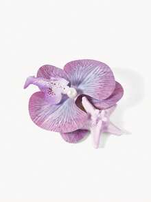 Opalesca 4件套优雅个性化甜美海星贝壳仿真兰花海滨度假风发夹，多功能女士发夹，发饰，头部饰品，女士发饰 - 彩色 - 查看 13