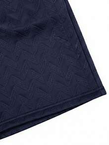 GRDR Men's Fashionable Casual Knit Pants, Versatile For Spring And Summer - Navy Blue - View 3