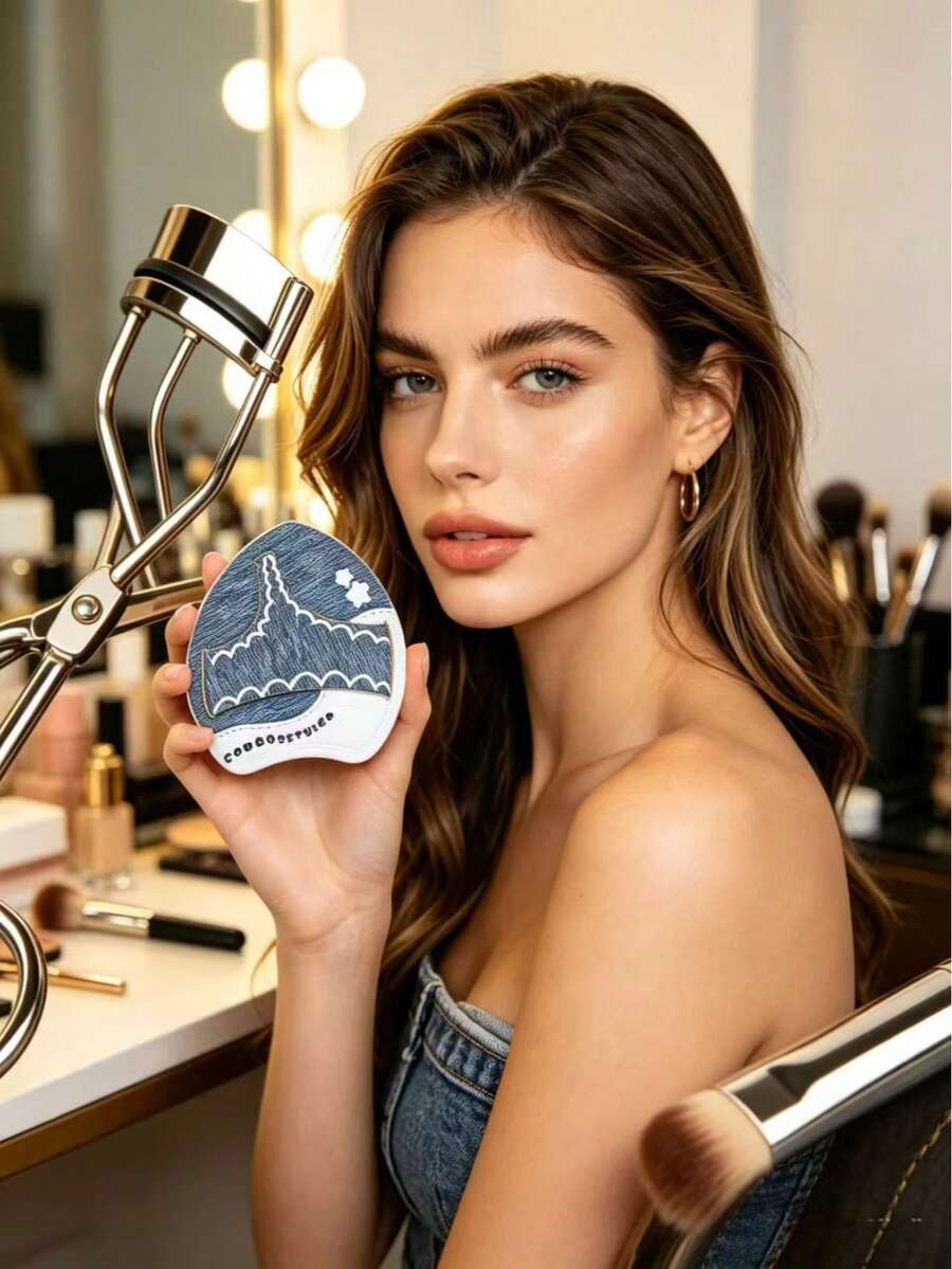 Bông mút trang điểm Cotton Candy Air Cushion, sử dụng được cả khi ướt và khô, chất liệu denim mềm mại. - Nhiều màu - Xem 1