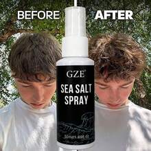 Xịt tạo kiểu tóc muối biển GZE dành cho nam, giúp tăng độ phồng và tạo sóng tóc tự nhiên, phù hợp với tóc có cấu trúc tự nhiên, giữ nếp nhẹ. - 50ml - Xem 3