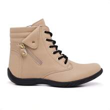 Women's Ankle Boot, Lightweight And Durable - Nude - View 5