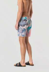 Koroshi Surfer Technical Swimsuit MULTICOLOR / MULTI-COLOURED S/M/L/XL/XXL Adjustable Elastic Waistband That Adapts To Your Body Offers Durability, Quick Drying And Flexibility In The Water. - Multicolor - View 4
