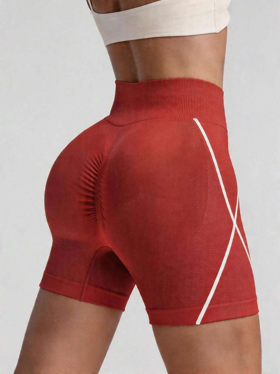 Loungeista Women's Stylish High-Waisted Tummy Control Butt-Lifting Shorts – Versatile For Gym, Yoga, Outdoor Activities & Daily Wearfor Summer - View 1