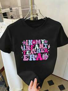 Women T-Shirts - Black - View 2