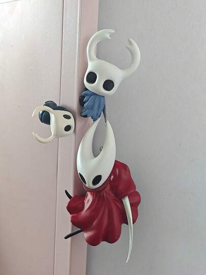 空洞骑士游戏角色手办收藏玩具/冰箱贴，可作礼物和收藏装饰品