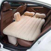 Colchón Inflable Para Asiento Trasero De Auto Con Inflador - A - Ver 1