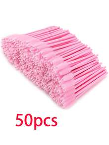 Bộ 50 cọ chuốt mascara dùng một lần, thích hợp cho nối mi/lông mày, cũng có thể dùng làm cọ kẻ mày, cọ tán phấn mắt, cọ xoắn ốc, v.v. - Nhiều màu - Xem 11