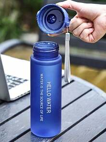 1pc 780ml Outdoor Portable Sports Water Bottle - Multicolor - View 6