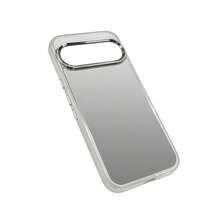Ốp bảo vệ điện thoại bề mặt bóng như gương, tương thích với Pixel 6, 6 Pro, 6a, 7, 7a, 7 Pro, 8, 8a, 8 Pro, 9, 9a, 9 Pro, 10, 10a, 10 Pro, XL, S21, S22 Plus, S23, S24, S25 Ultra, S26, S26 Plus, S26 Ultra - Bạc - Xem 5