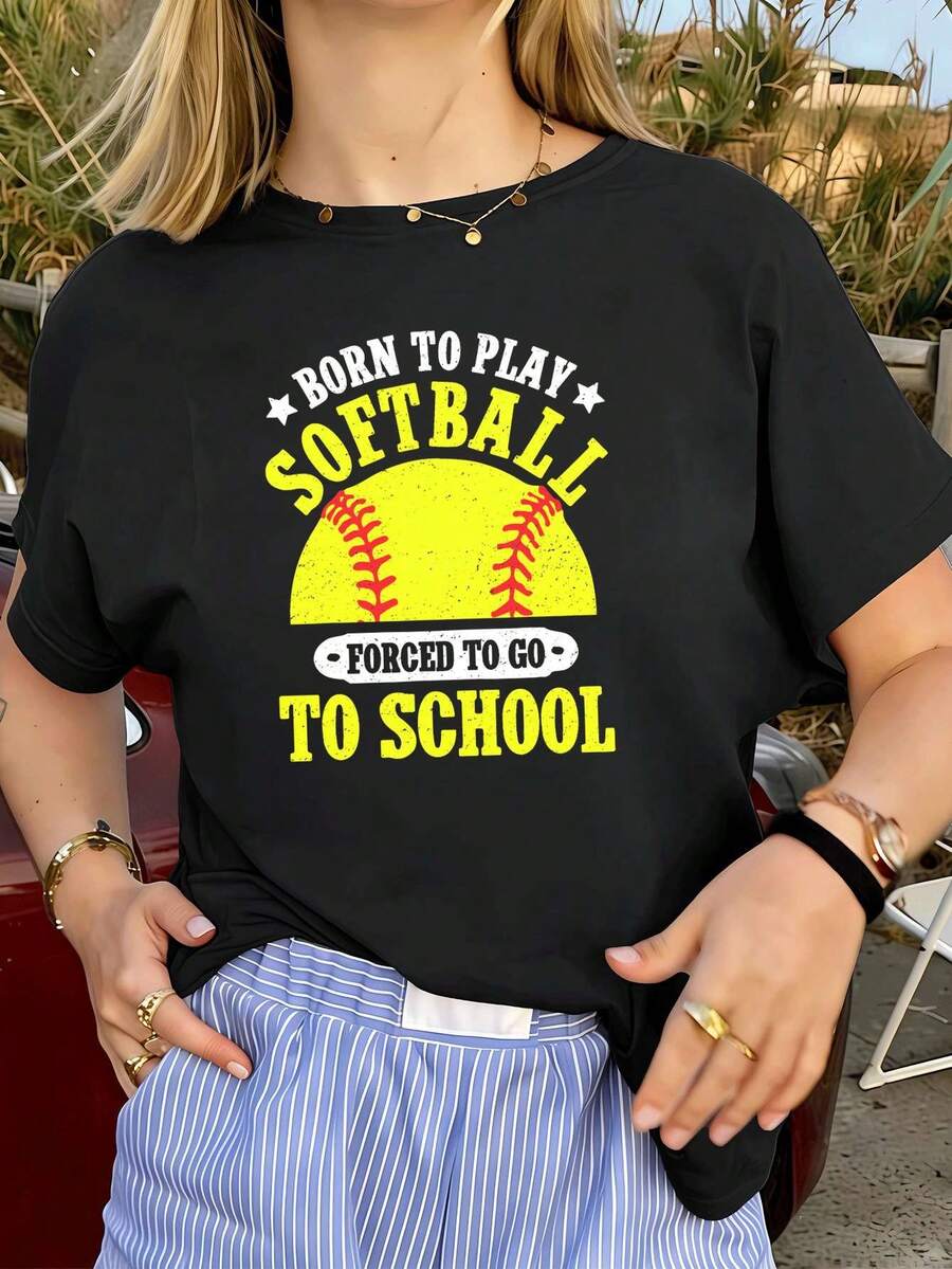 Women T-Shirts - Black - View 1