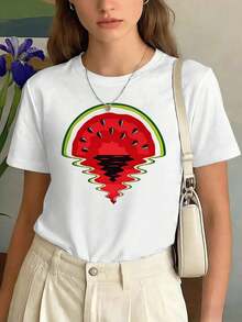 Women T-Shirts - White - View 1
