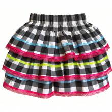 June Festival Skirt, Adult/Youth Cup, Countryside Checkered, Round Square Dance, Saint John's Day, Ruffles, Luxury - 玫紅色 - 查看 5