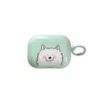 Cute Puppy Pattern Protective Case For AirPods 1/2/3/4/Pro2/Pro3 Bluetooth Earphones, Designed Specifically For Apple Wireless Earphones - Mint Green - View 9