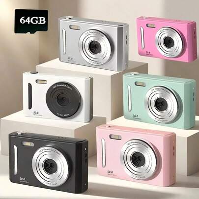 M26 CCD Digital Camera, 700mAh Battery, High Definition Digital Camera, Travel Essential, Point-And-Shoot Camera, Digital Camera, Compact Camera, Portable Camera, Lightweight Design, Fashionable Camera, Reliable Performance, Durable, USB Interface, Suitable For Travelers And Photography Enthusiasts, Comes With 64GB Storage Card