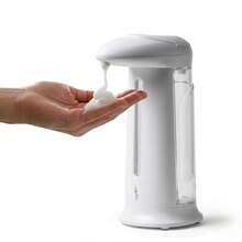 Aquarius GELCAVE Automatic Foaming Soap Dispenser 330ml Freestanding Motion Sensor Touchless Hand Wash Dispenser For Kitchen Bathroom Office Home - A - View 1
