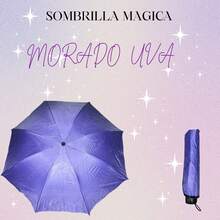 Sombrilla Mágica de Bolsillo – Compacta con Figuras que Aparecen con el Agua - verde menta - Ver 8