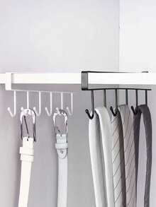 1pc Kitchen Hanging Rack, Cabinet Hook - View 6