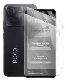 Poco C85 5g - 2 Micas Hidrogel Diferentes acabados - Mate - Ver 1