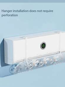 Summer Air Conditioner Baffle, Hanging Air Conditioner Wind Deflector Board, Drill-Free Wall-Mounted AC Outlet Baffle - Multicolor - View 4