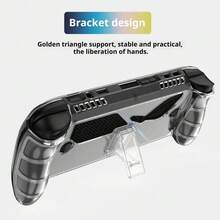 Ốp bảo vệ máy chơi game cầm tay TPU trong suốt, chống sốc, có chân đế cho ROG Ally/Ally X - Xem 4