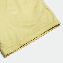 Adidas Spring/Autumn Sports Shorts, Unisex Thermal Lined Loose Fit Training Casual Straight Leg Shorts IN7700 - Gold/Yellow - View 8