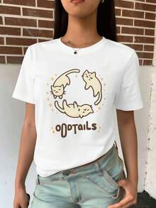 Women T-Shirts - White - View 2